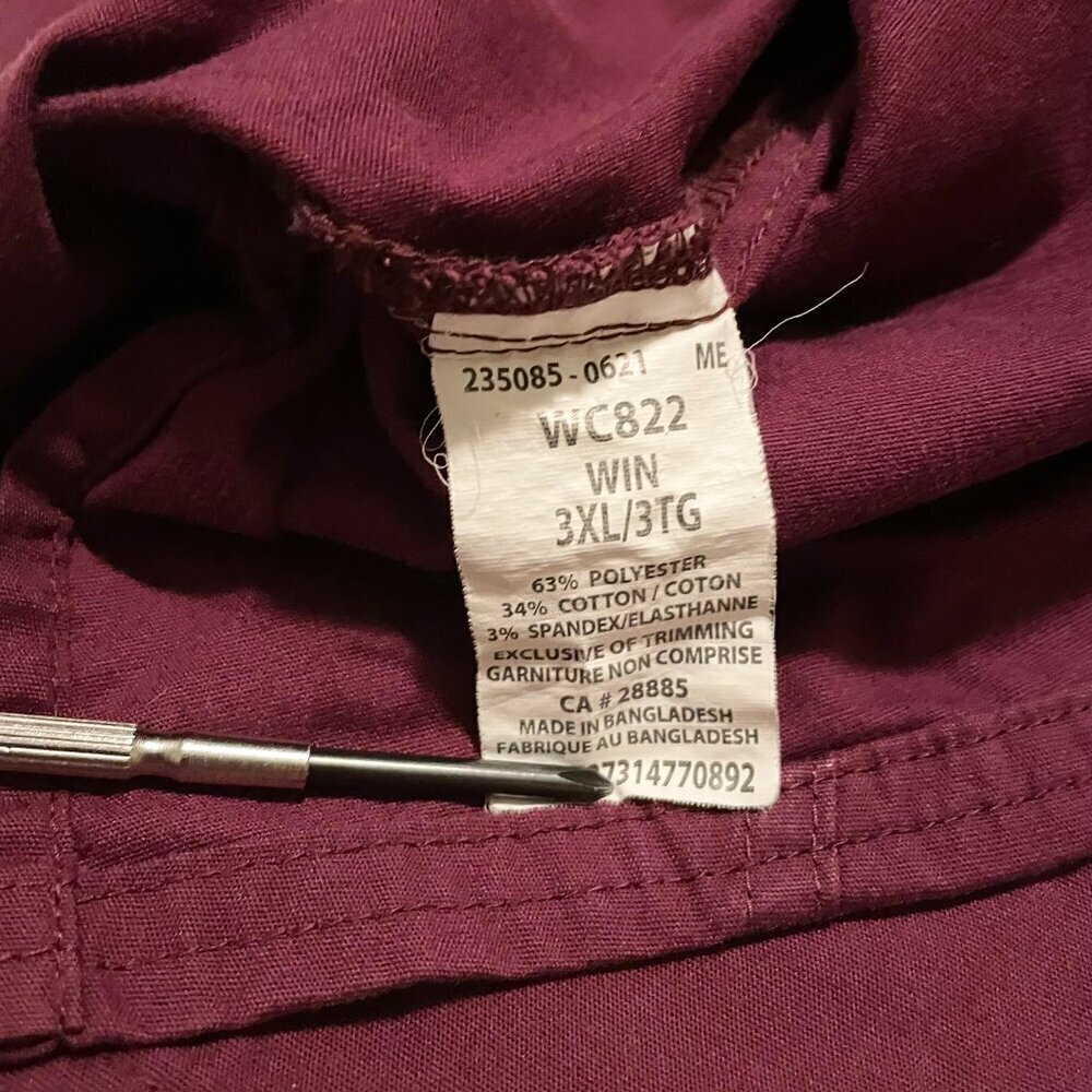Scrubstar Womens Size 3XL Scrub Shirt Top - Picture 11 of 16